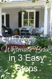 Check spelling or type a new query. How To Whitewash Exterior Brick In 3 Easy Steps White Wash Brick Whitewash Exterior Brick Exterior Brick