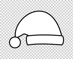Black And White Santa Hat Santa Hat Drawing Santa Claus Nisse Png Angle Area Black Black And White Circle How To Draw Santa Santa Hat Santa Claus
