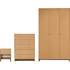 Buy Home Seville 3 Piece 3 Door Wardrobe Package Beech Effect At Argos Co Uk Your Online Shop For Bedroom Suites And P Bedroom Furniture Uk Argos Home Home