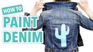 How To Paint Denim Cute Fashion Diy Hgtv Handmade Youtube how to paint denim cute fashion diy hgtv handmade