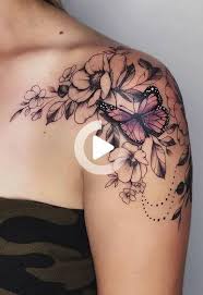 25 Impressive And Meaningful Butterfly Tattoos That Rock In 2020 Unique Butterfly Tattoos Shoulder Tattoos For Women Sleeve Tattoos For Women