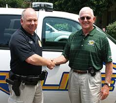 Law Enforcement at Lander Undergoes a Change of Command