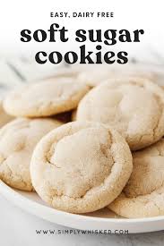 Christmas sugar cookie recipe gf & sf. Super Soft Sugar Cookies Dairy Free Simply Whisked