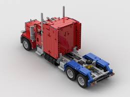 They can be great if you can pick them up in a toy sale, or in the childrens toy section of sites like ebay. Lego Moc 379 Peterbilt Truck By Steelman14a Rebrickable Build With Lego