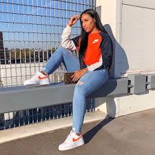 Sherlina On Instagram Trying Hard To Not Crease These Air Force 1 S Jeans Fashionnova Fashion Nova Outfits Black Girl Outfits Teenage Fashion Outfits