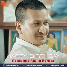 Wish You Happy Birthday 🎊 to Actor Rabindra Singh Baniya Rabindra Singh  Baniya #happybirthday