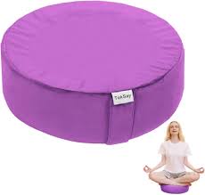 Bovete Meditationskudde med Sammetspåse