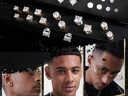 Amazon.com: Jstyle 4 Pairs Stainless Steel Magnetic Stud Earrings for Men  Women Cubic Zirconia Non-Piercing Clip On Cheater Fake Earrings 4-7 mm:  Clothing, Shoes & Jewelry