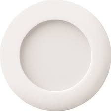 Recessed lighting trims come in multiple sizes ranging from 1 to 6 in diameter. Lithonia Lighting Wf3 Led 30k Mw M6 Matte White Wafer Ultra Thin Recessed Light 3 Led Open Trim Canless Recessed Fixture With 3000k Color Temperature Lightingdirect Com