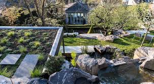 Peter Berg Garten Draufsicht Daecher In 2020 Garten Gartenpools Garten Am Hang