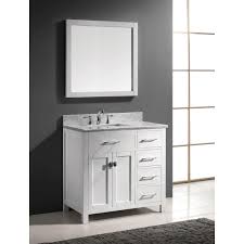 The bathroom is associated with the weekday morning rush, but it doesn't have to be. Bathroom Vanity Set 36 Inch Rainbow Families