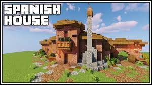 People built prolonged, narrow external spanish colonial architecture has a unique style that is not found anywhere else in the world. Minecraft 1 14 Spanish House Tutorial Youtube