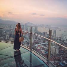 Penang is a malaysian state located on the northwest coast of peninsular malaysia, by the malacca strait. Penang Is My Favourite City In Asia So Far And That S Not Even Just Down To The Food This Is The View From The Rainbow S Penang Malaysia Travel Tour Packages