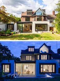 A Contemporary Extension To A 1930s House In North London British Houses British House British Architecture
