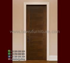 Polos pintu minimalis rumah model modern pintu pintu Jual Pintu Kamar Jati Minimalis Model Terbaru Jepara Bawu Furniture