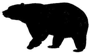 Standing Bear Clipart Free Clipart Images Clipartix Moose Silhouette Bear Silhouette Animal Silhouette