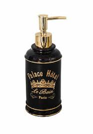 See more ideas about lotion, hand lotion, soap. Black Soap Lotion Dispenser Holder Gold Ceramic Bathroom Accessory Le Bain Ebay