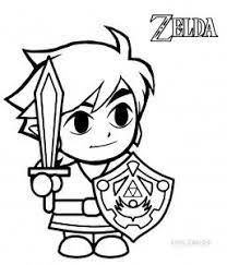 Coloringanddrawings.com provides you with the opportunity to color or print your zelda and link drawing online for free. Printable Zelda Coloring Pages For Kids Free Coloring Pages Coloring Books Cartoon Coloring Pages