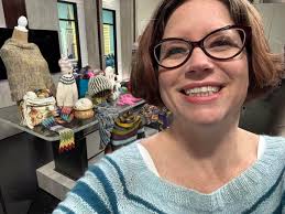 PCPA model posing at Artful Cleveland 1-5-24