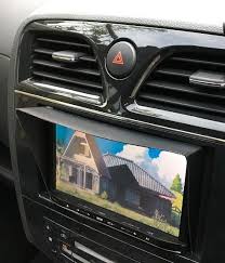 カーナビのバイザーを100均で自作する キングギドラの日常 セレナ 日産 セレナ カスタム バイザー