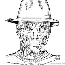 Freddy krueger coloring pages printable at getcolorings. Freddy Krueger Coloring Pages Wip By Aetheriumdreams Xcolorings Com