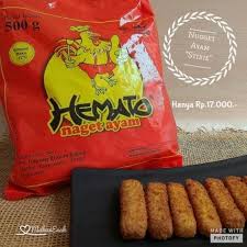 Pusat no brand,harga no brand stik es krim / stik nugget / stik kerajinan serbaguna z0217a berkualitas Hemato Nugget Ayam Stikie
