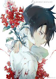 Anime boy with white hair or sliver hair or grey hair. Wallpaper Yakusoku No Neverland Anime Boys The Promised Neverland Ray The Promised Neverland Flowers Black Hair 1400x1988 Beqaguda 1732861 Hd Wallpapers Wallhere