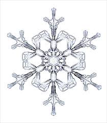 Snowflakes are so beautiful and are nature's own form of art. Free 9 Snowflake Drawings In Ai