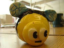Bumble Bee Whistle Elementary School Art Clay Projects Ceramics