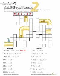 Check spelling or type a new query. Cross Number Puzzle 3 Worksheet Education Com Number Puzzles Maths Puzzles Worksheets