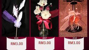 Ini mungkin kerana, kebanyakan bunga telur yang disediakan pihak pengantin tidak menarik dan tidak menggambarkan karakter sebagai suatu pemberian berharga. Bunga Fluffy Pahar Two Tone By Jari Kasar Menari