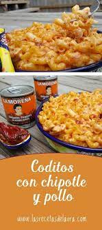 Receta Saludable Facil Y Rapida Para Toda La Familia Sopa De Coditos Con Chipotle Mas En Https Lomejordelaweb Es Mexican Food Recipes Food Deli Food