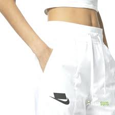 Widest selection of new season & sale only at lyst.com. Nike Sportswear Nsw Women S Woven Tracksuit Bottoms White Track Suits