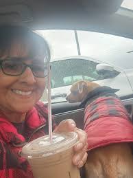 Enjoying Iced Coffee