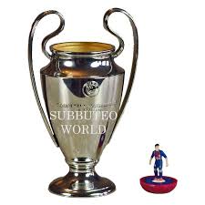 A rule introduced in 1968/69 stipulates that the cup becomes the property of any club who win the competition five times. 1016 The Uefa Champions League Trophy 100mm High Official Licensed Replica Trophy