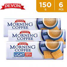 Each retail pack is 150g and hi i have been looking for morning coffee biscuits for years and when i saw them on ebay i was overjoyed the price was good and quality is good saved. Buy Devon Morning Light Coffee Biscuit 6 X 150 G ØªÙØµÙÙ Taw9eel Com