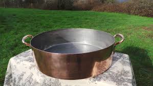 Reserved French Antique Copper 50cm Massive Rondeau Pot Etsy French Antiques Antique Copper Antiques