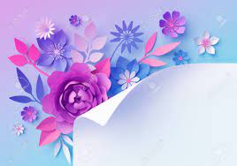 Maybe you would like to learn more about one of these? 3d Render Pink Blue Neon Paper Flowers Pastel Color Botanical Wallpaper Blank Banner Page Curl Isolated Corner Design Element Clip Art Greeting Card Template Minimal Background Space For Text Stock Photo Picture