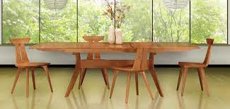 I'm not sure if the chairs actually are part of the set but i think so. Mid Century Modern Dining Tables Vermont Woods Studios
