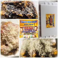 Pisang • roti tawar (tanpa pinggiran) • telur (kocok lepas) • keju cheddar • krimer kental manis (vanila+coklat) • tepung roti • minyak goreng. Pisang Keju Crispy Kenz Photos Facebook