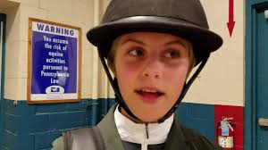 Tali De Jong talks about winning the $5,000 NAL Children's Jumper Final  Presented by EquiFit at the Las Vegas National Horse Show.