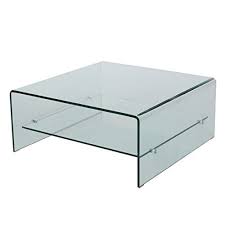 Great Deal Furniture Classon Square Glass Coffee Table With Shelf Coffee Table With Shelf Square Glass Coffee Table Coffee Table