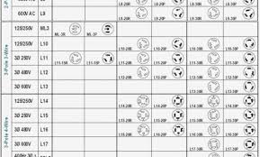 24 Abundant Receptacle Chart