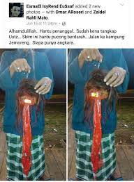 Pengantin yang tegur masa nak buat. Gempar Penduduk Kampung Jemoreng Kira Kira Jam 11 Malam Tadi Gempar Dengan Penangkapan Makhluk Aneh Hantu Penanggal 8 Gambar Sentiasa Panas