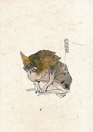 护身饿鬼 其身体容貌都黑如锅底 喜欢亲近衰败人家 常常作祟懒惰妇女 不为灶事 以便栖身于冷灶之内 art chinese mythology moose art