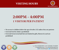 Last updated march 12, 2020. The Nairobi Hospital Visiting Hours Have The Nairobi Hospital Facebook