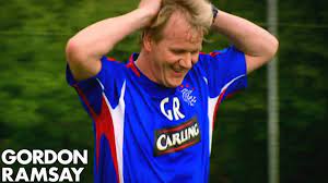 His career was sidelined by injuries, however. Gordon Ramsay Playing Football Youtube