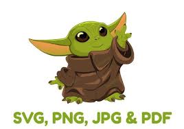 Baby Yoda Svg Printable Bundle Child Mandalorian Baby Svg Etsy In 2021 Yoda Png Yoda Clipart Baby Svg