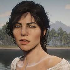 Abigail. I look at her & immediately remember that line from Arthur's  journal 'Maybe I should've married her when I had the chance. I don't know  what she sees in Marston.' Our