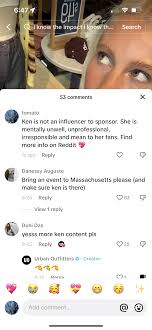 Ken Eurich bashing brand on IG story DMs : rLAinfluencersnark